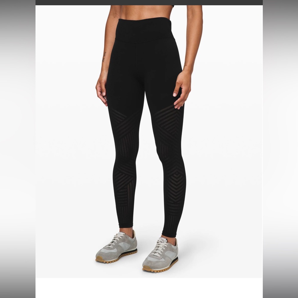 Lululemon REVEAL TIGHT *MESH STRIPES